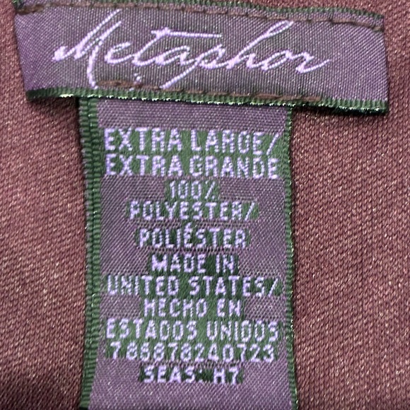 Metaphor Plum Ruffle Sleeve Blouse - Picture 8 of 10